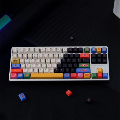 GMK Motif 104+38 Full PBT Dye-subbed Keycaps Set for Cherry MX Mechanical Gaming Keyboard